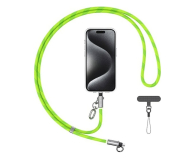 USAMS Smycz kabel do ładowania 30W USB-C Lightning 1.2m zielona - 1351118 - zdjęcie 1
